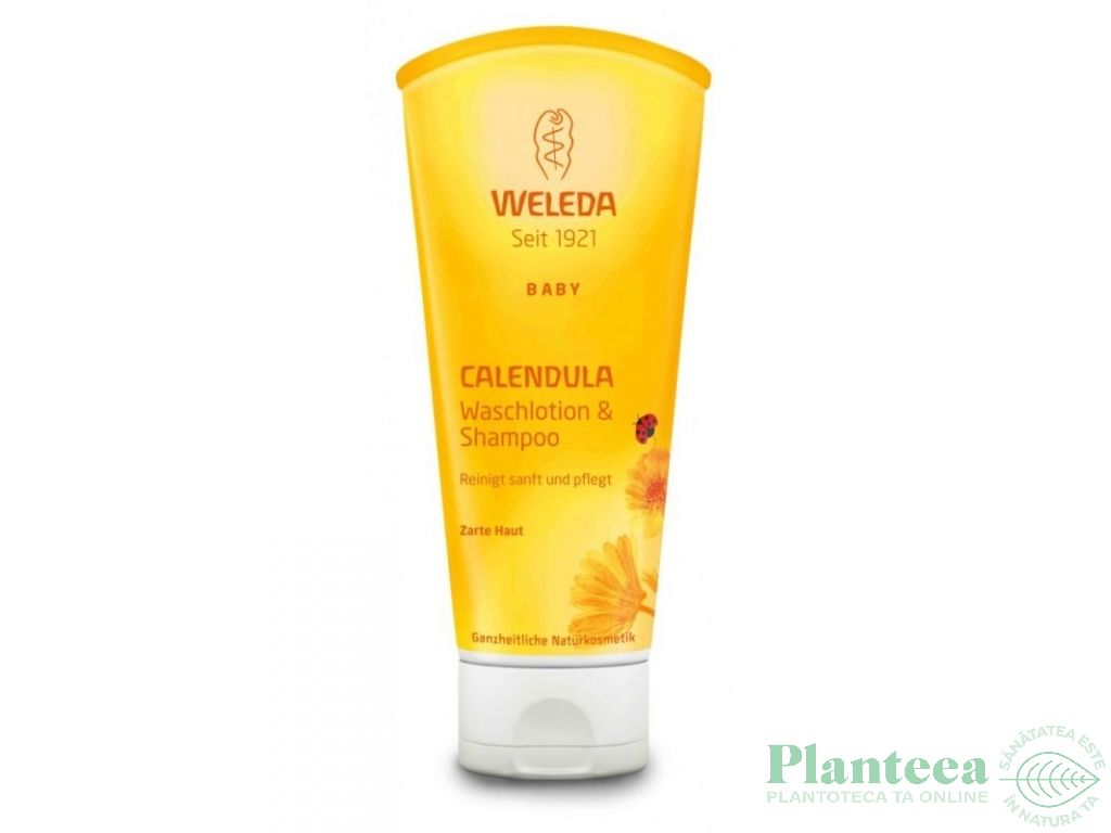 Lotiune dus sampon galbenele bebe 200ml - WELEDA