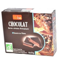 Batoane cereale ciocolata eco 6x25g - VITABIO