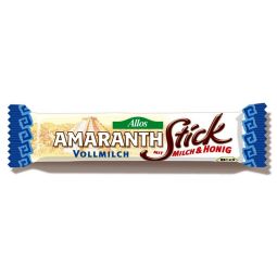 Baton ciocolata lapte integral miere eco 20g - ALLOS
