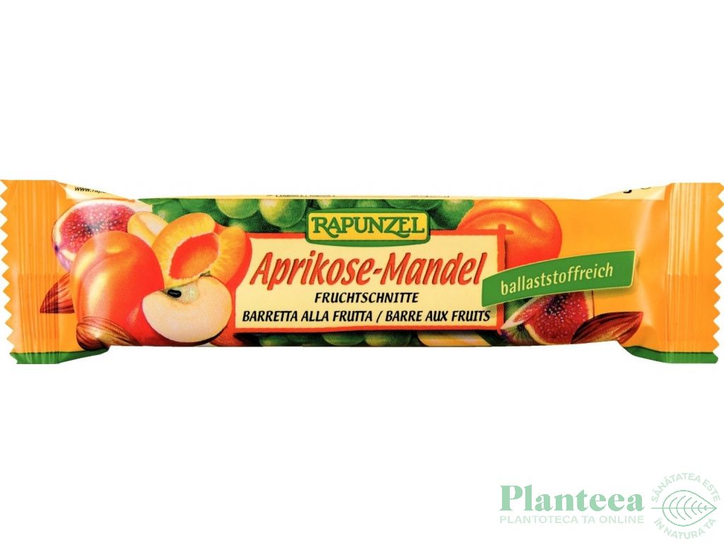Baton fructe migdale caise eco 40g - RAPUNZEL