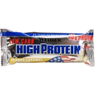 Baton proteic 40% HighProtein arahide caramel 100g - WEIDER