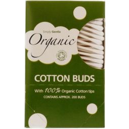 Betisoare urechi bumbac organic adulti 200b - MACDONALD TAYLOR