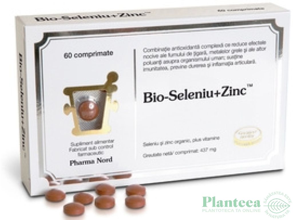 Bio seleniu Zn 60cp - PHARMA NORD
