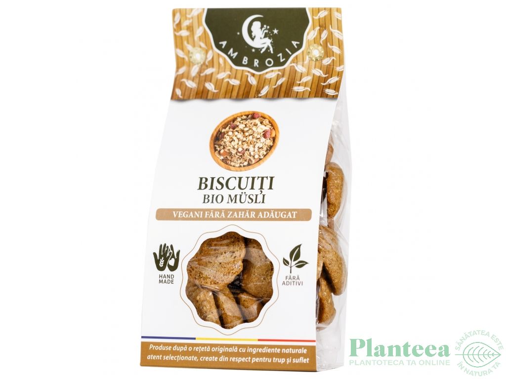 Biscuiti vegani musli 150g - AMBROZIA