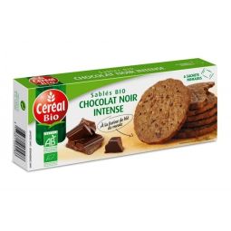 Biscuiti ciocolata neagra eco 132g - CEREAL BIO
