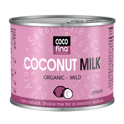 Lapte cocos bio 200ml - COCOFINA