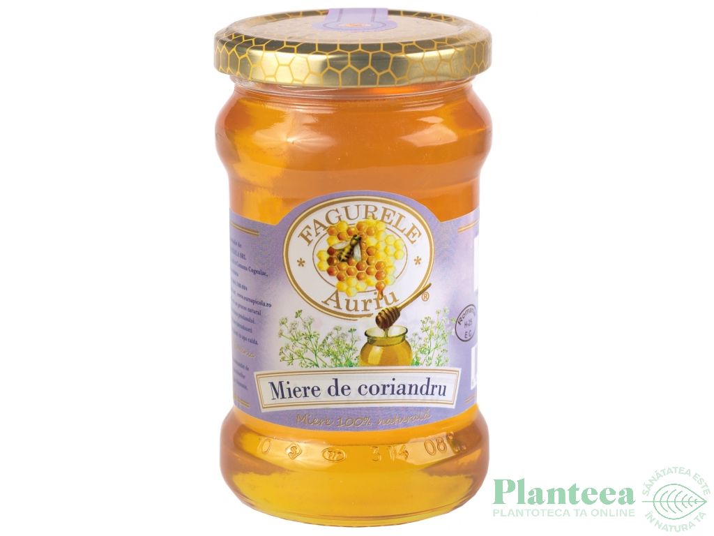 Miere coriandru 400g - FAGURELE AURIU