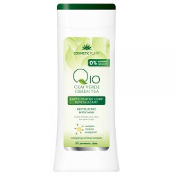Lapte corp revitalizant Q10 ceai verde 200ml - COSMETIC PLANT