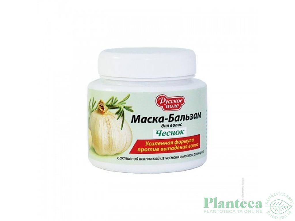 Masca par imp caderii usturoi ulei rozmarin 250ml - CAMPIA RUSA