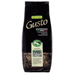 Cafea espresso arabica robusta Gusto eco 250g - RAPUNZEL