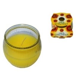 Lumanare parfumata pahar 10h citronella 200g - SER SPA