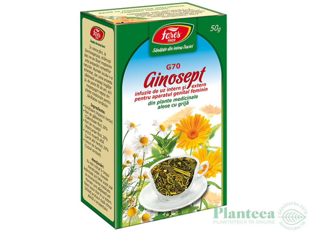 Ceai ginosept 50g - FARES