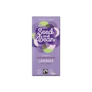 Ciocolata neagra 72% lavanda eco 85g - SEED&BEAN