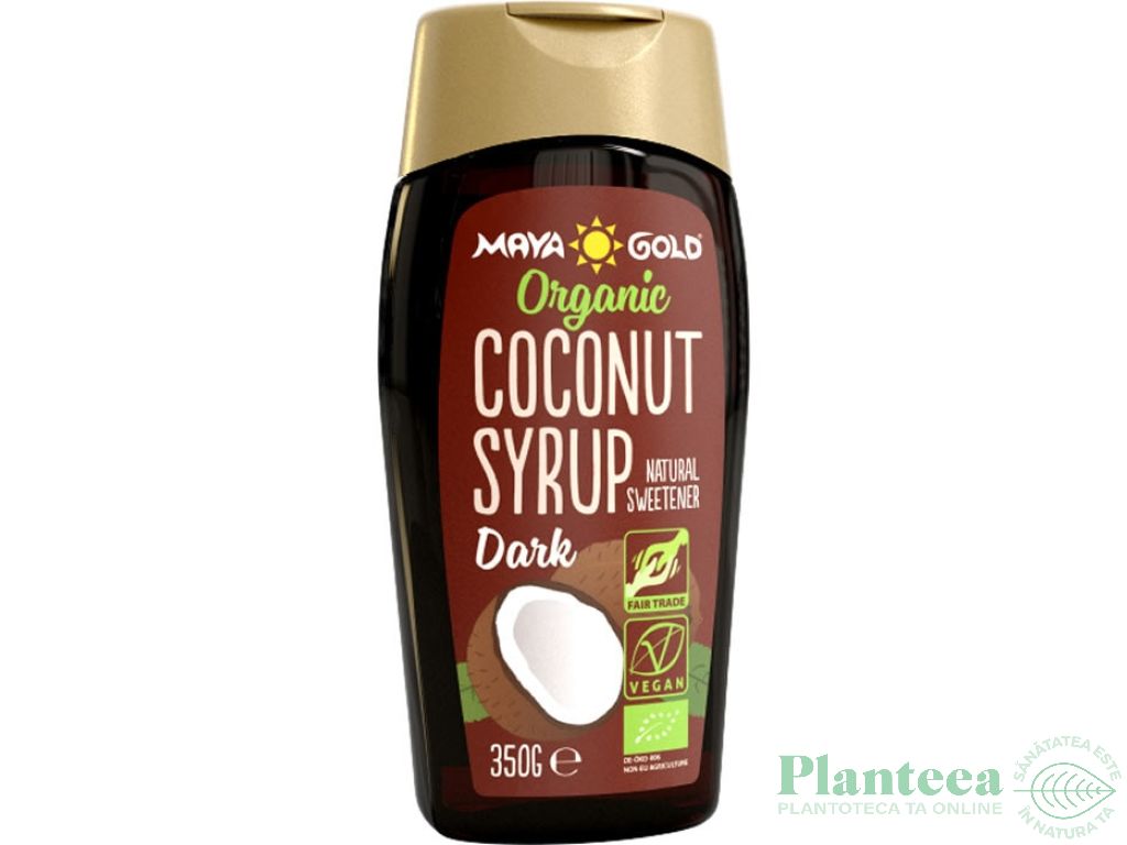 Indulcitor sirop cocos dark eco 350g - MAYA GOLD