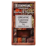 Condiment piper cayenne macinat eco 35g - ESSENTIAL ORGANIC