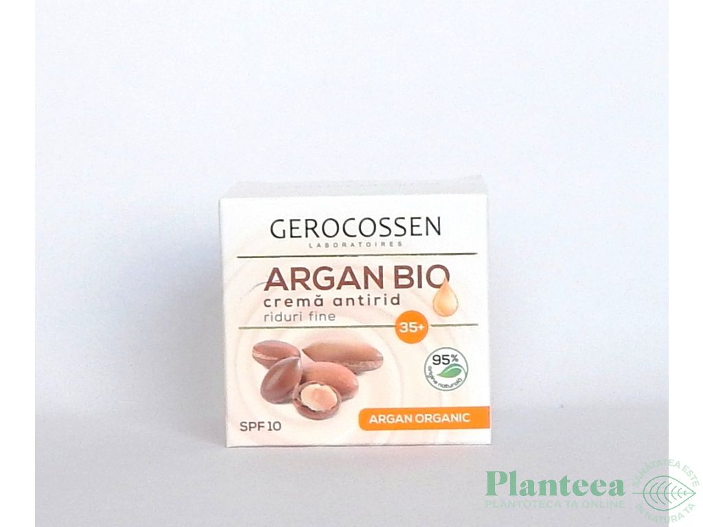 Crema antirid riduri fine spf10 ArganBio 50ml - GEROCOSSEN