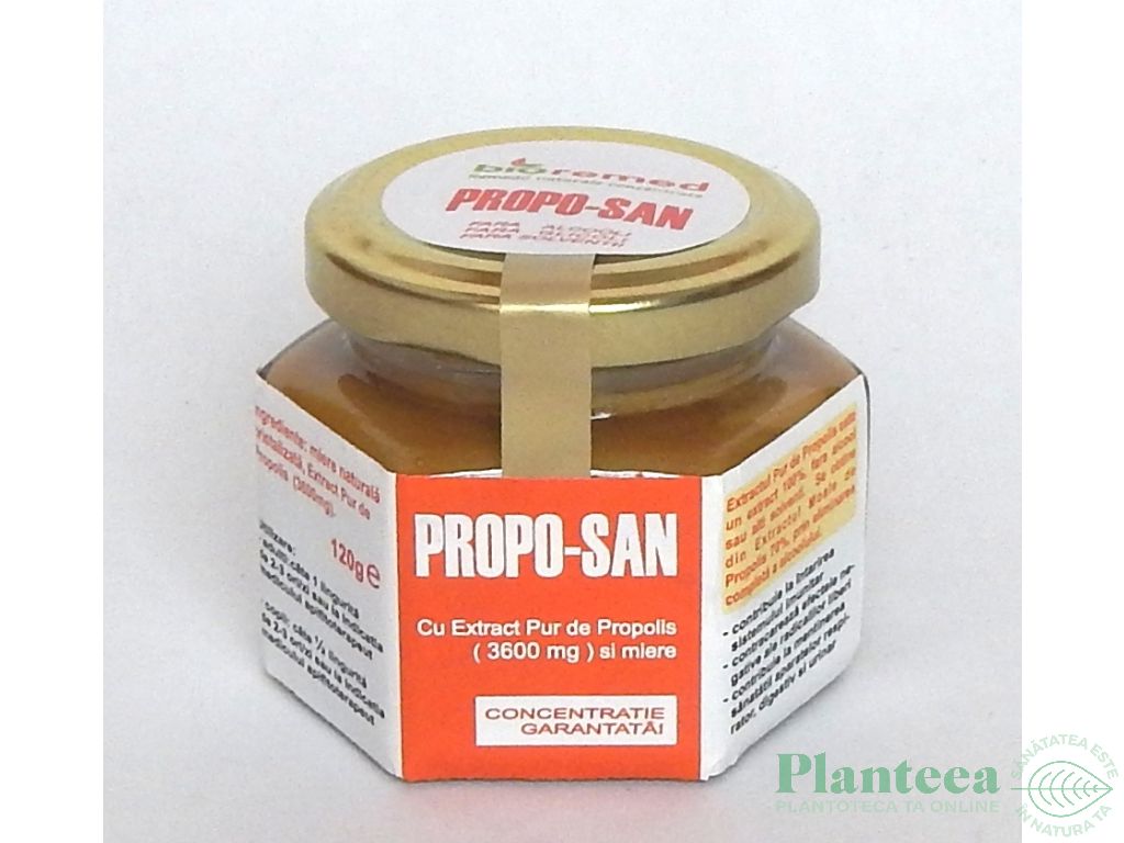 Miere propolis Proposan 120g - BIOREMED