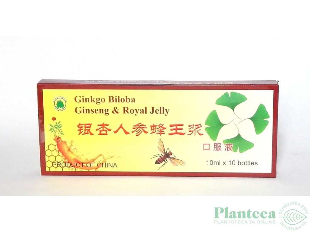 Ginkgo biloba ginseng royal jelly {3in1} 10fl - AMEDSSON