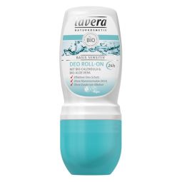 Deodorant roll on 24h fara aluminiu Men Sensitiv 50ml - LAVERA