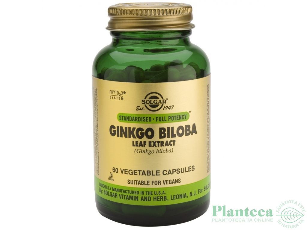 Ginkgo biloba 60cps - SOLGAR