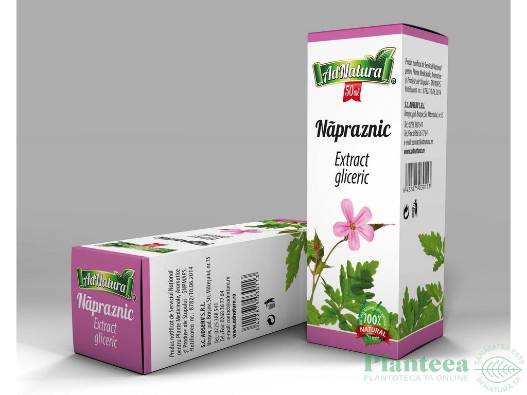 Extract hidrogliceric napraznic 50ml - ADNATURA