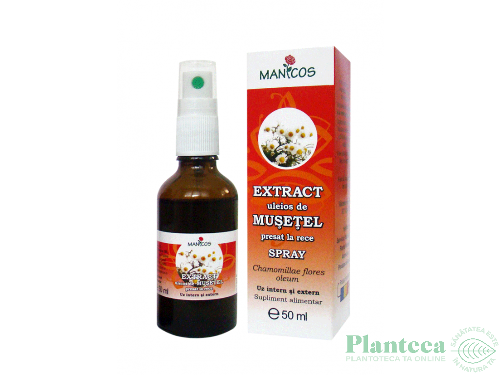 Extract uleios musetel spray 50ml - MANICOS