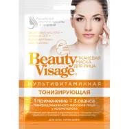 Masca textila vitaminizanta tonifianta toate tipurile ten 25ml - BEAUTY VISAGE