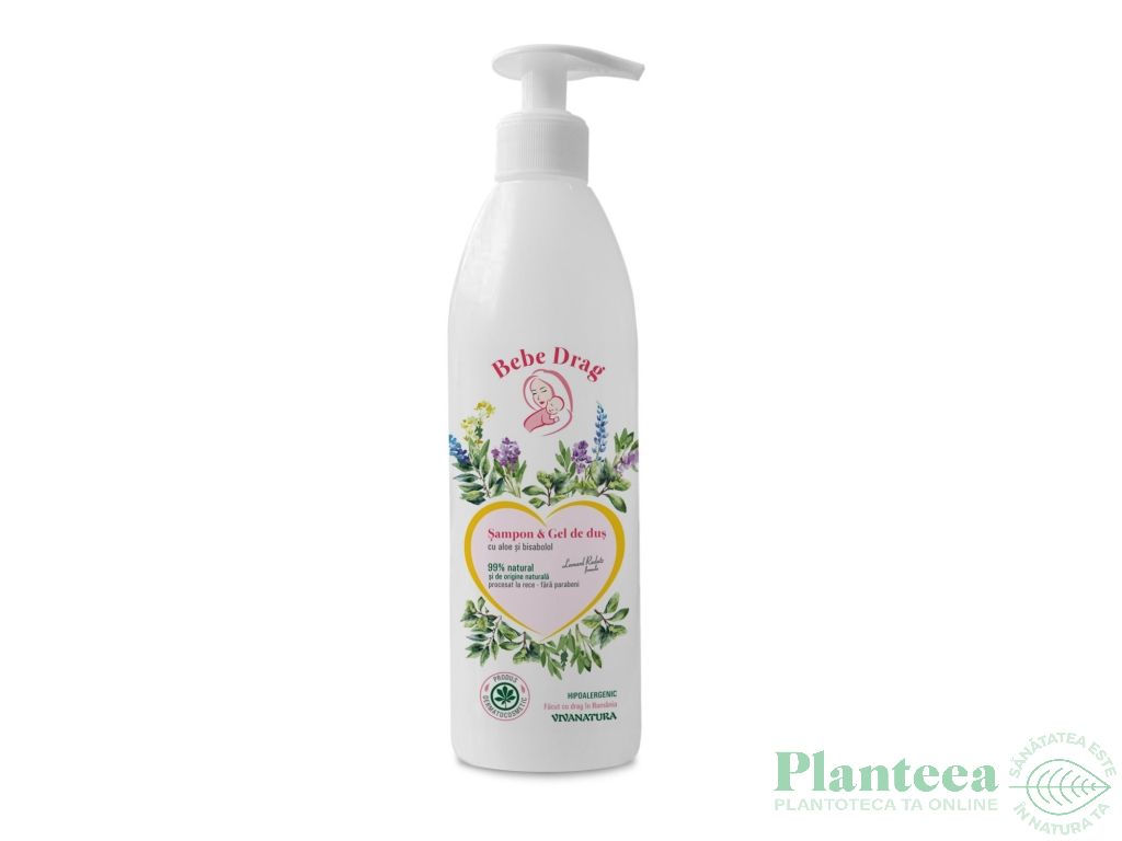 Sampon gel dus Bebe Drag 500ml - VIVA NATURA