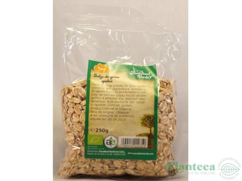 Fulgi spelta eco 250g - PARADISUL VERDE