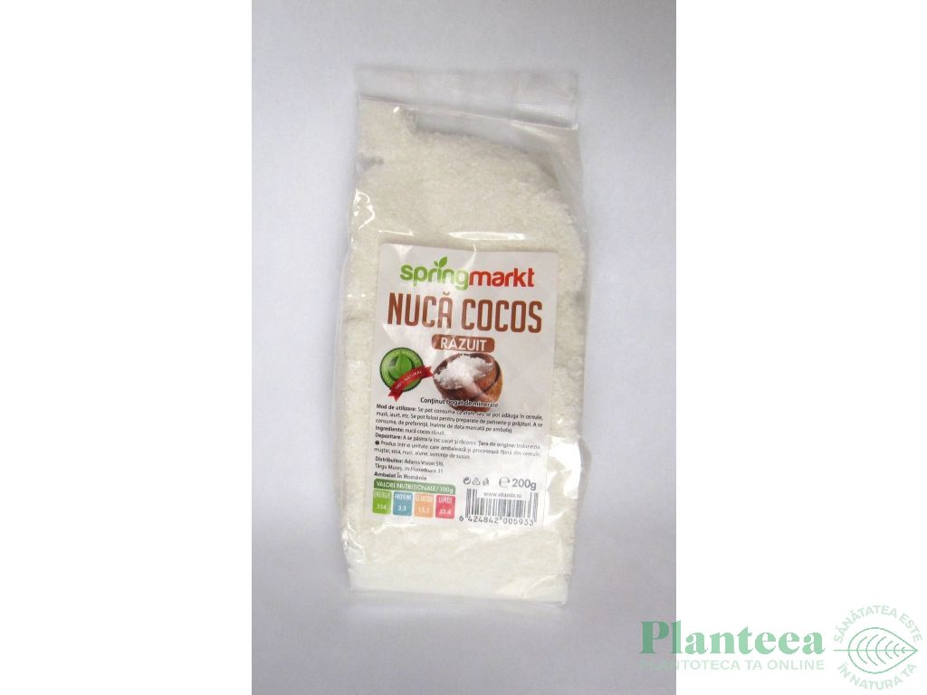 Cocos razuit 200g - SPRINGMARKT