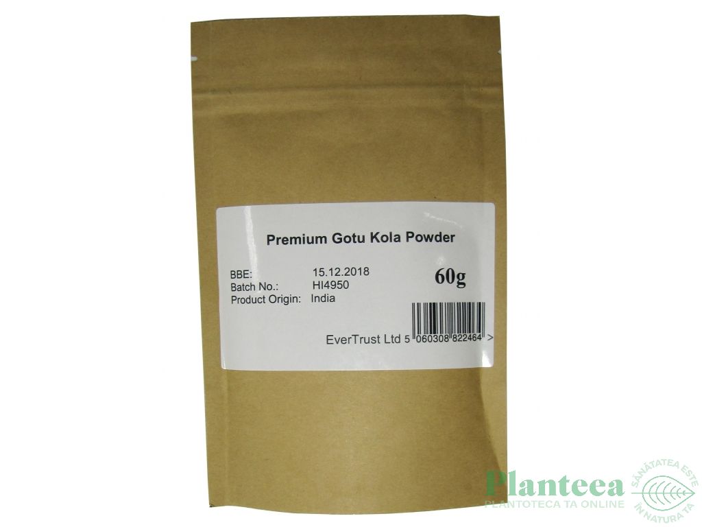 Pulbere gotu kola 60g - EVERTRUST