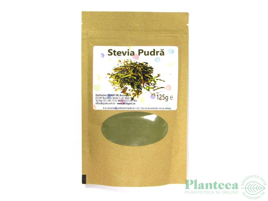 Stevie indulcitor pulbere 125g - EVERTRUST