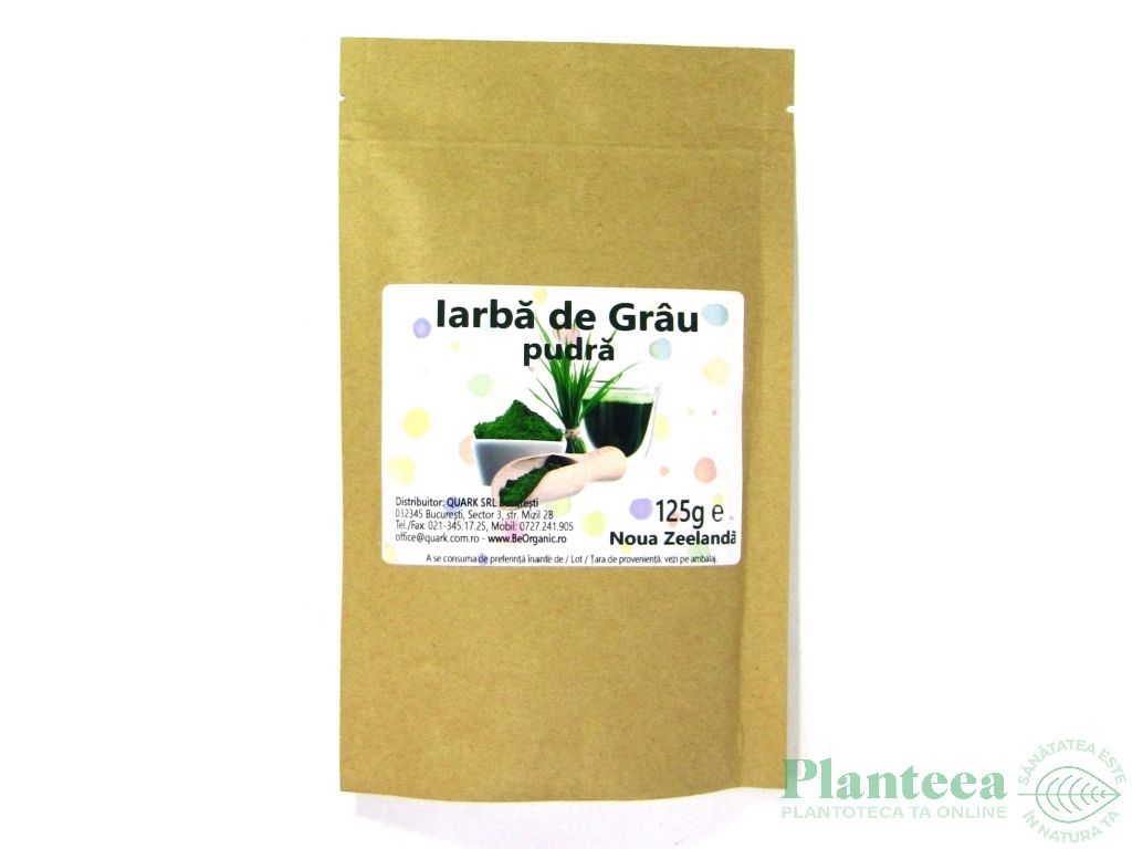 Pulbere iarba grau noua zeelanda 125g - EVERTRUST