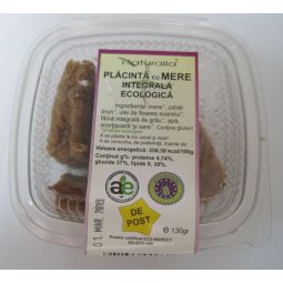 Placinta integrala mere eco 130g - NATURALIA