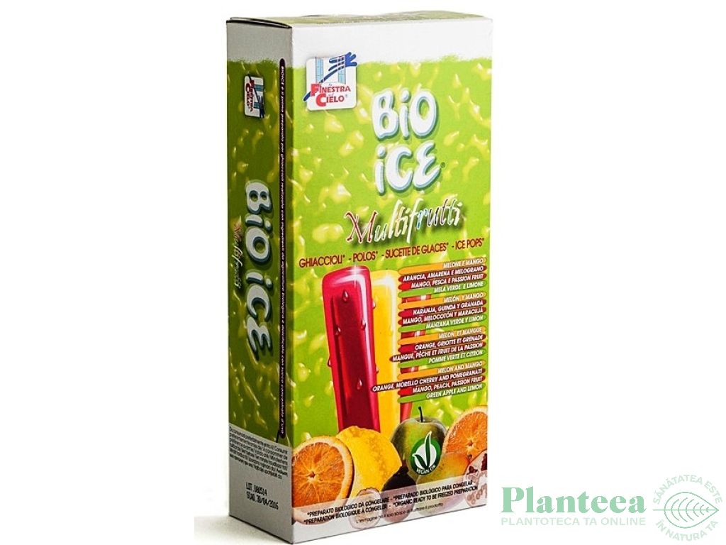 Inghetata multifructe eco 10x40ml - LA FINESTRA SUL CIELO