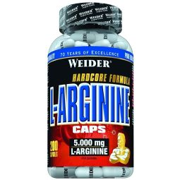 Larginina 5000mg 200cps - WEIDER