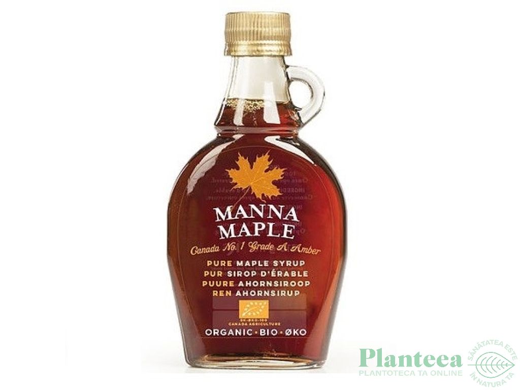 Sirop artar grad A pur bio 250g - MANNA MAPLE