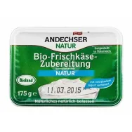 Branza proaspata vaca natur 65%gr 175g - ANDECHSER