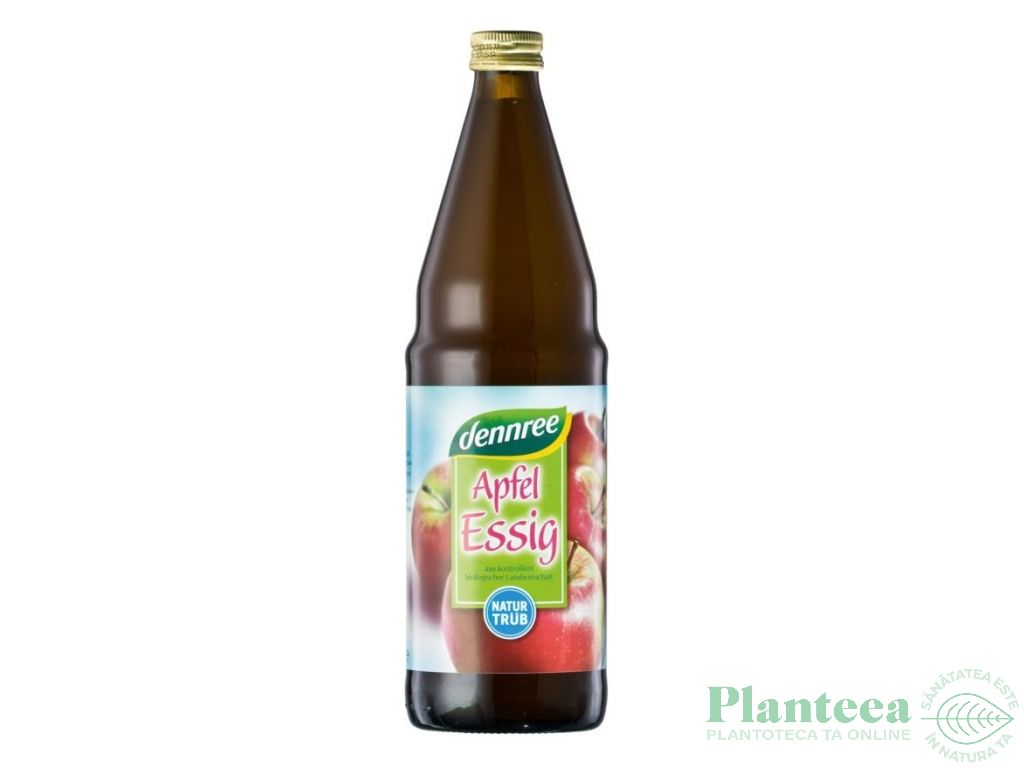 Otet cidru mere nefiltrat eco 750ml - DENNREE