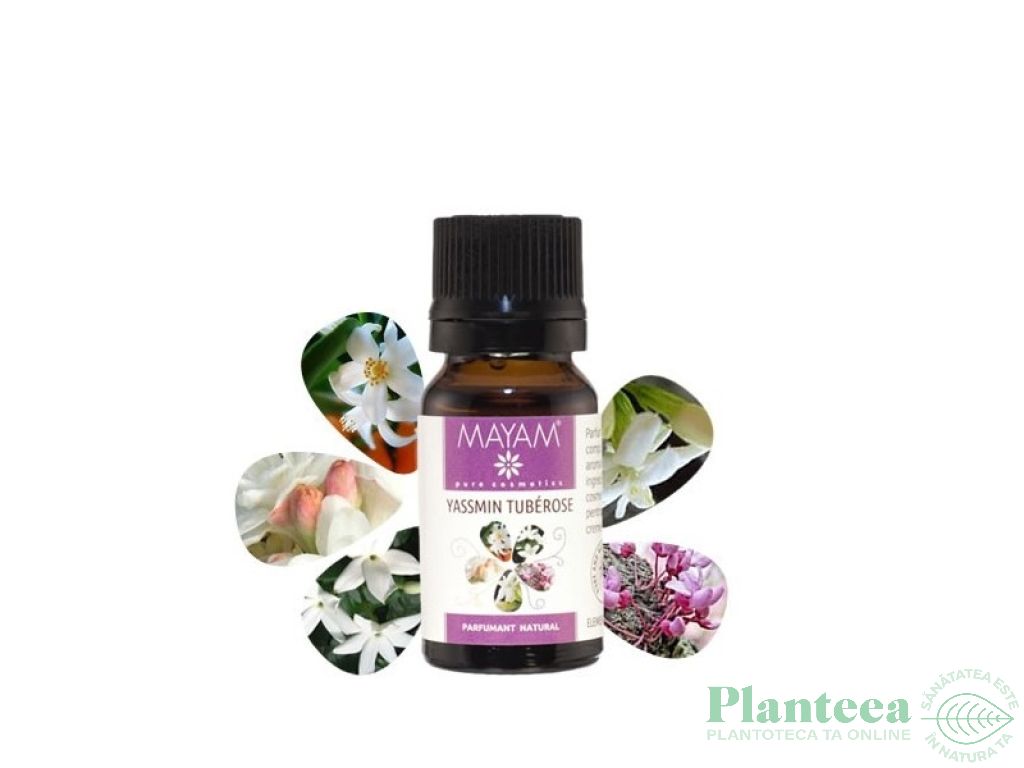 Parfumant natural yassmin tuberose 10ml - MAYAM