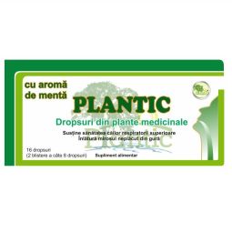 Dropsuri antitusive menta 16dps - PLANTIC