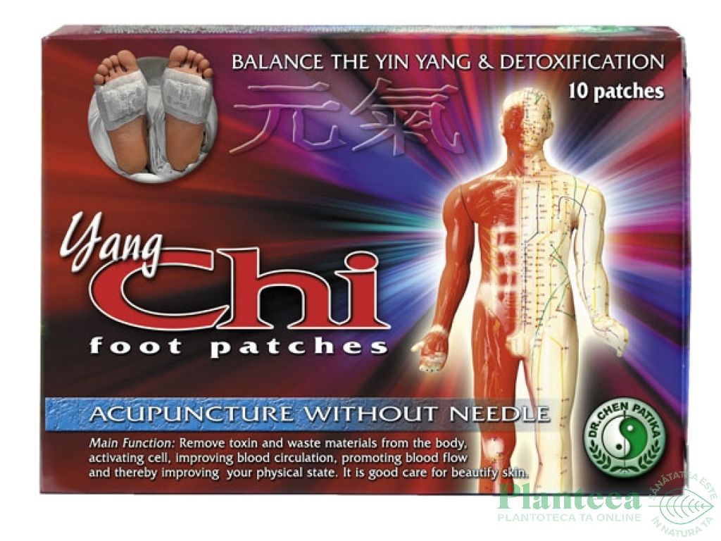Plasturi dezintoxicare Yang Chi levantica 10b - DR CHEN PATIKA