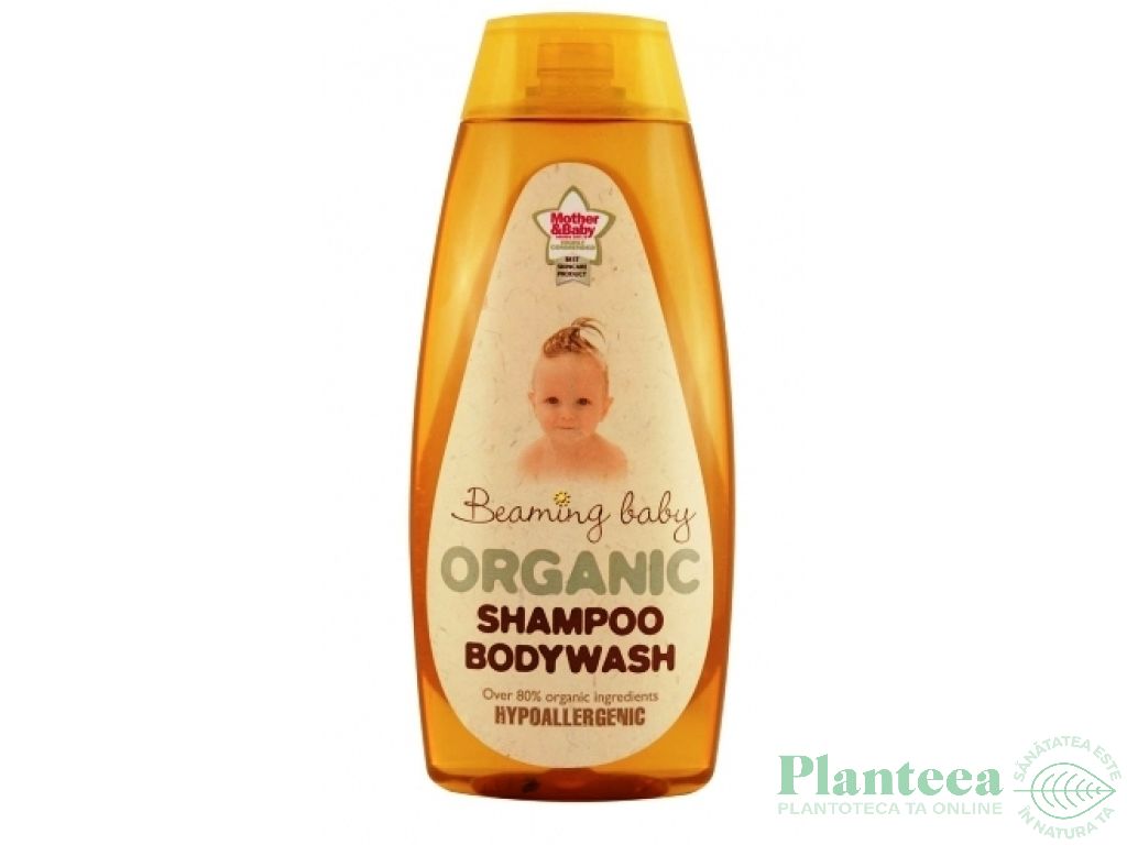 Sampon gel dus aloe vera bebe 250ml - BEAMING BABY