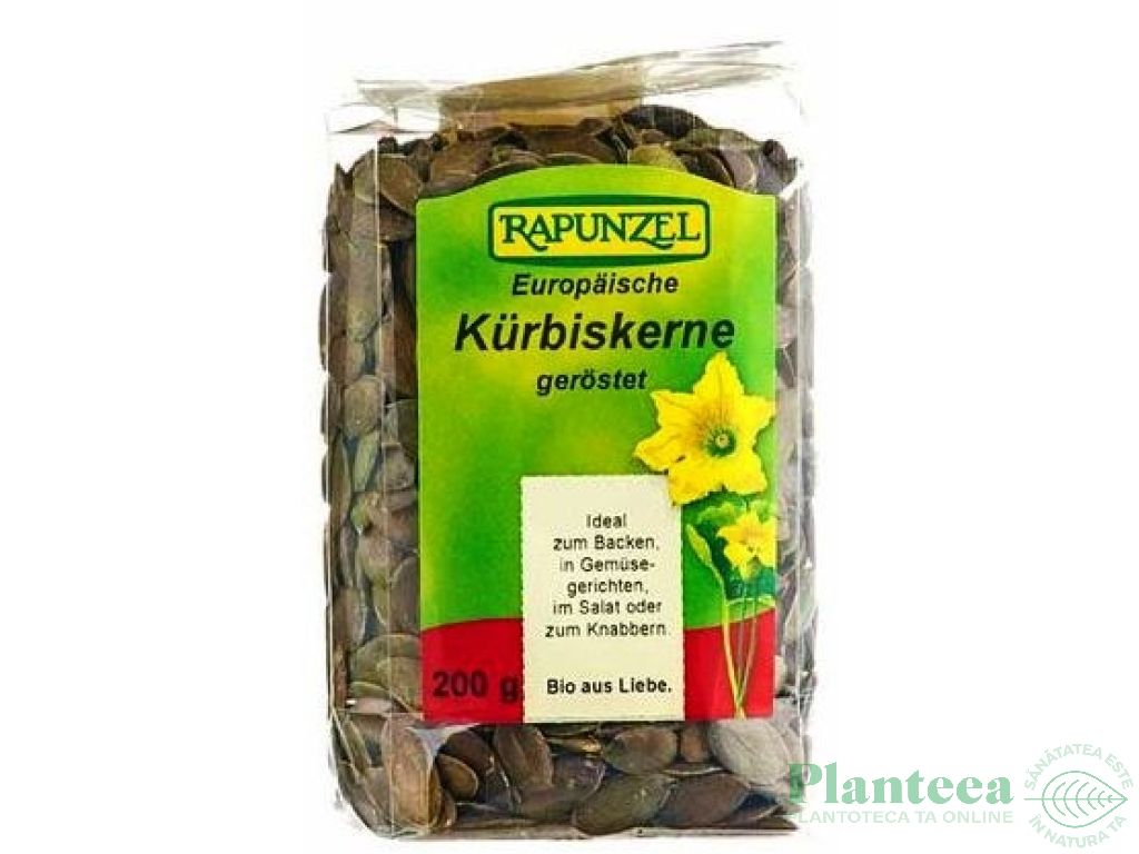 Seminte dovleac prajite usor eco 200g - RAPUNZEL