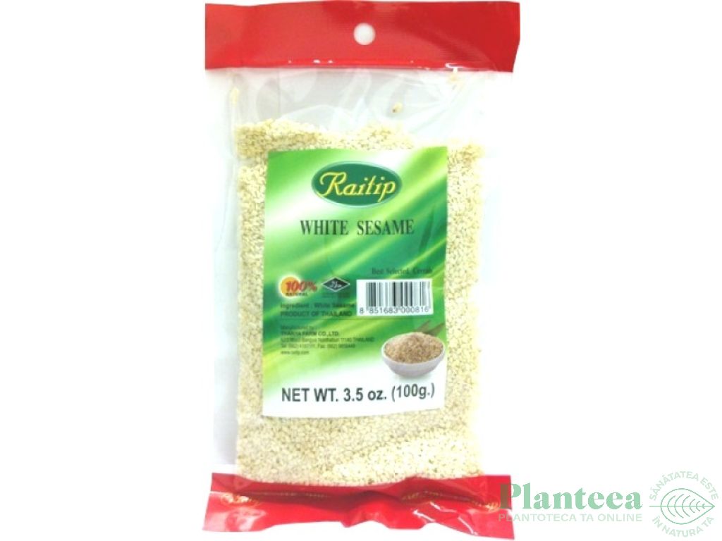 Seminte susan decorticat 100g - RAITIP