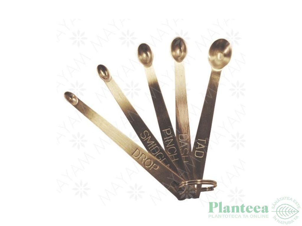 Set 5 lingurite inox dozare marimi diferite 1b - MAYAM