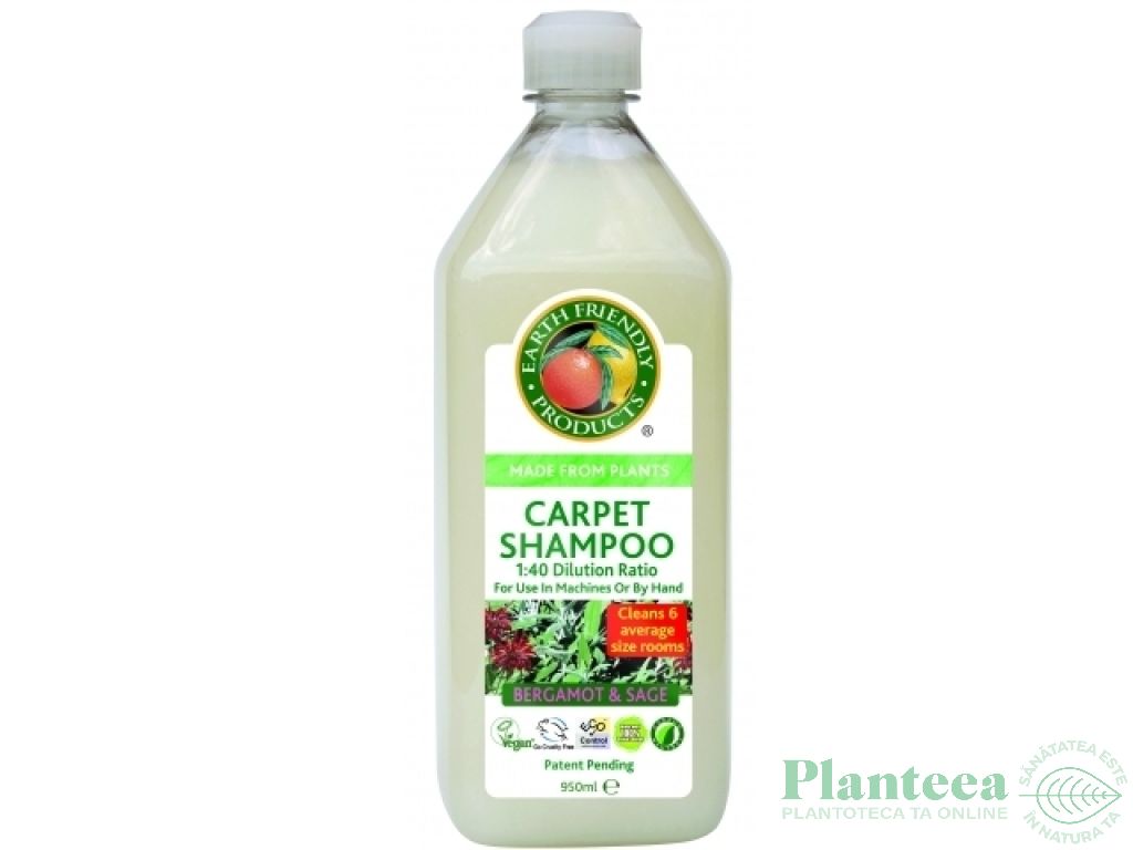 Solutie curatat covoare 946ml - EARTH FRIENDLY