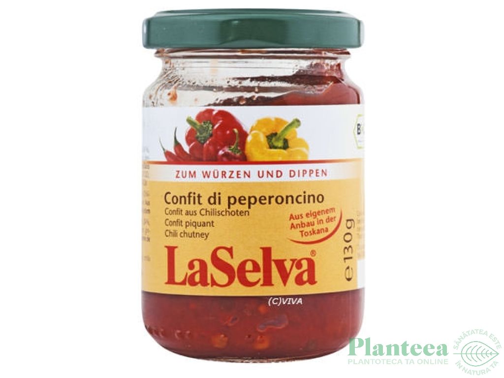 Sos confit peperoncini 130g - LA SELVA
