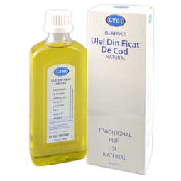 Ulei ficat cod natural 240ml - LYSI