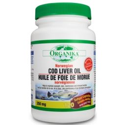 Ulei ficat cod norvegian 120cps - ORGANIKA HEALTH